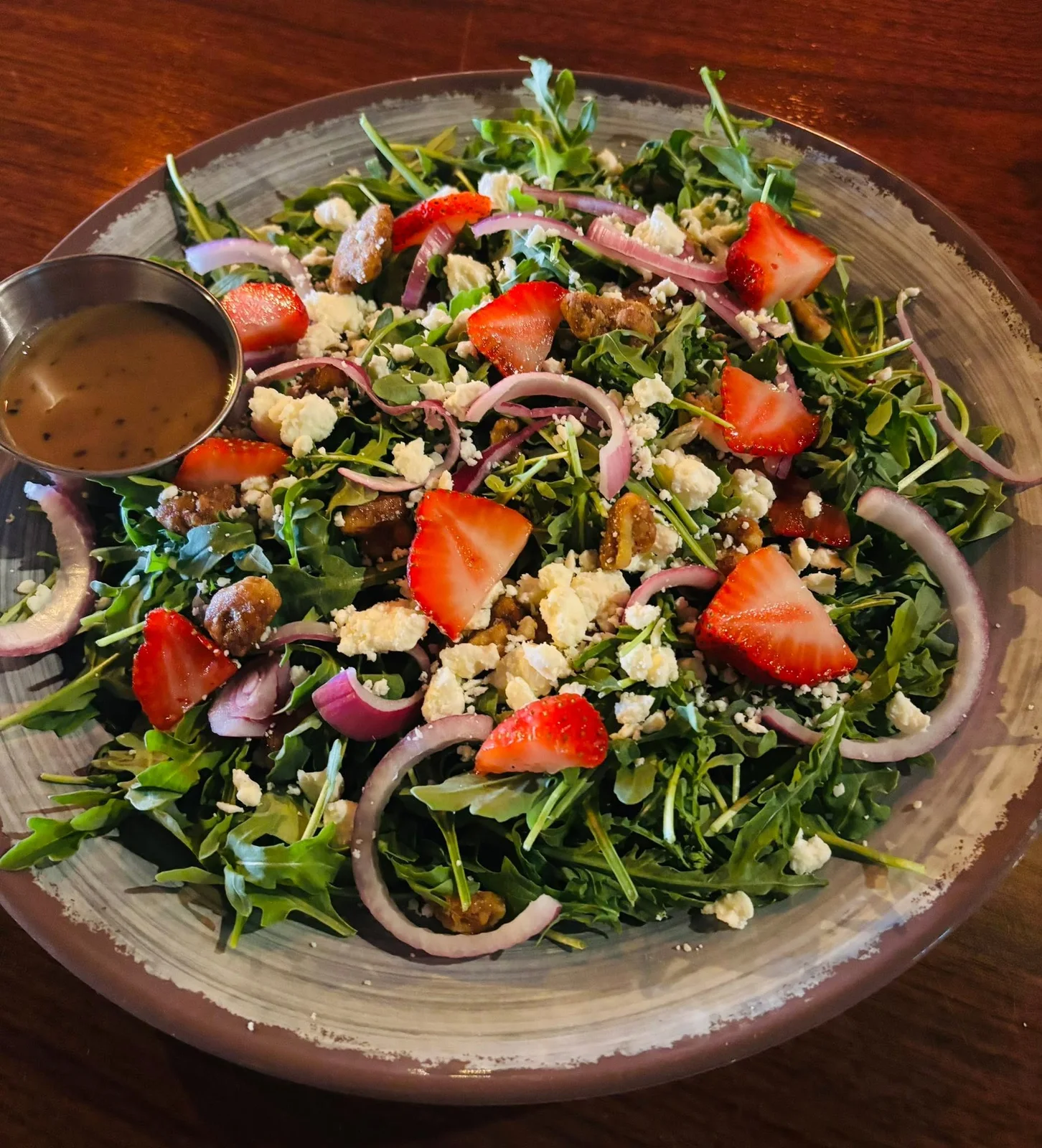 A fresh dish from Cambria’s kitchen